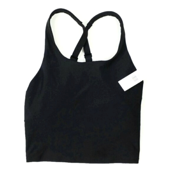 Old Navy Active Black Powersoft Go Dry Long Line Sports Bra Womens XS NWT - Picture 7 of 7